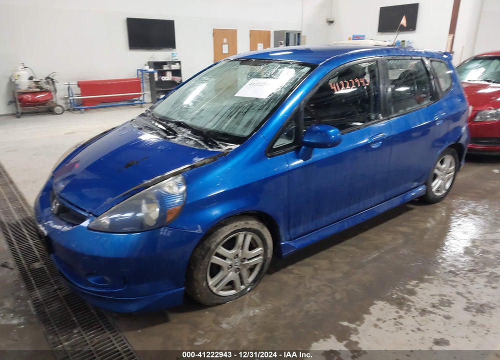 2007 HONDA FIT VIN: JHMGD38637S023282