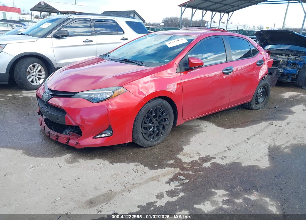 2017 TOYOTA COROLLA LE VIN: 2T1BURHEXHC777742