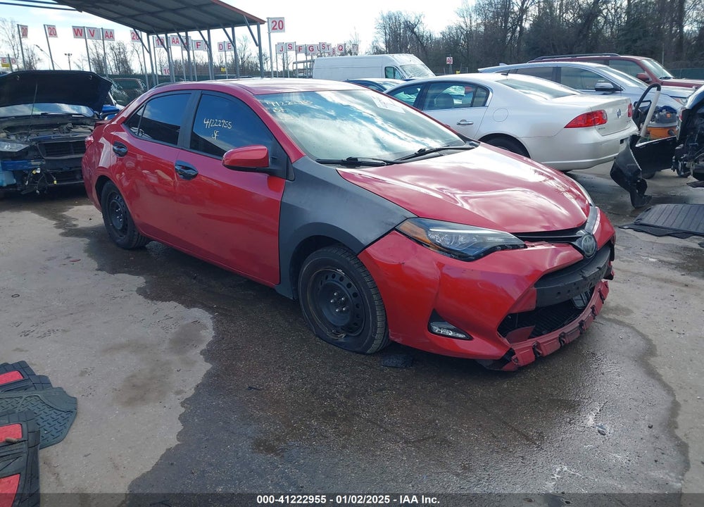 2017 TOYOTA COROLLA LE VIN: 2T1BURHEXHC777742