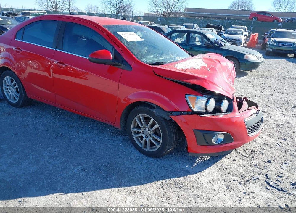 2013 CHEVROLET SONIC LT AUTO VIN: 1G1JC5SH2D4128212
