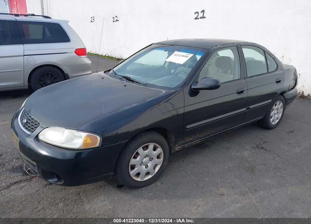 2002 NISSAN SENTRA GXE VIN: 3N1CB51D42L637990