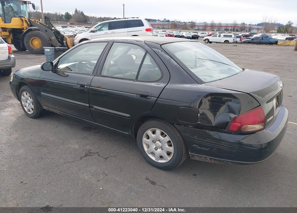 2002 NISSAN SENTRA GXE VIN: 3N1CB51D42L637990