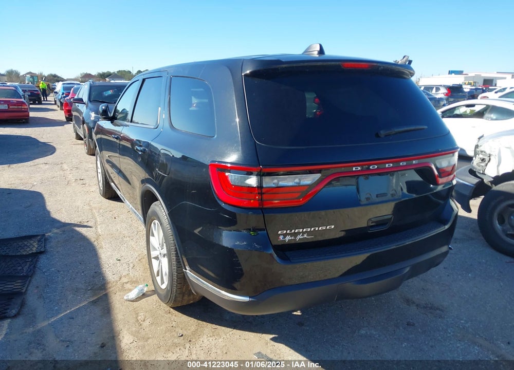 2019 DODGE DURANGO SXT RWD VIN: 1C4RDHAG5KC550141