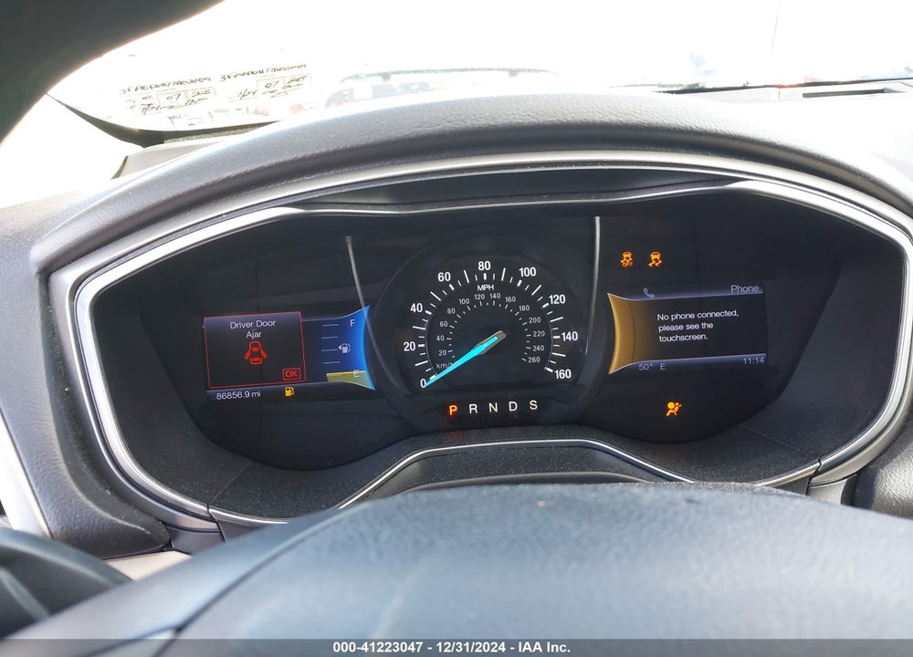 2013 FORD FUSION SE VIN: 3FA6P0H77DR130439