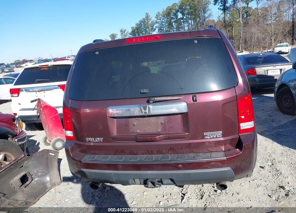 2009 HONDA PILOT TOURING VIN: 5FNYF48939B025825