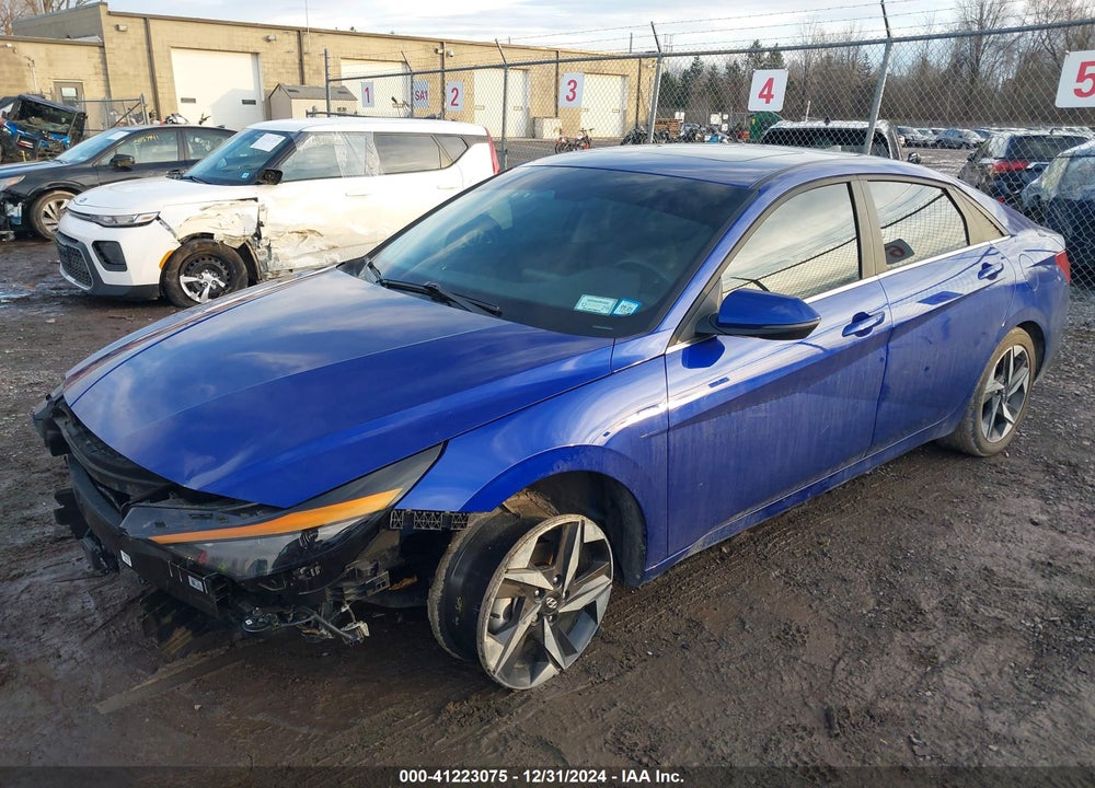 2023 HYUNDAI ELANTRA LIMITED VIN: KMHLP4AG2PU567644