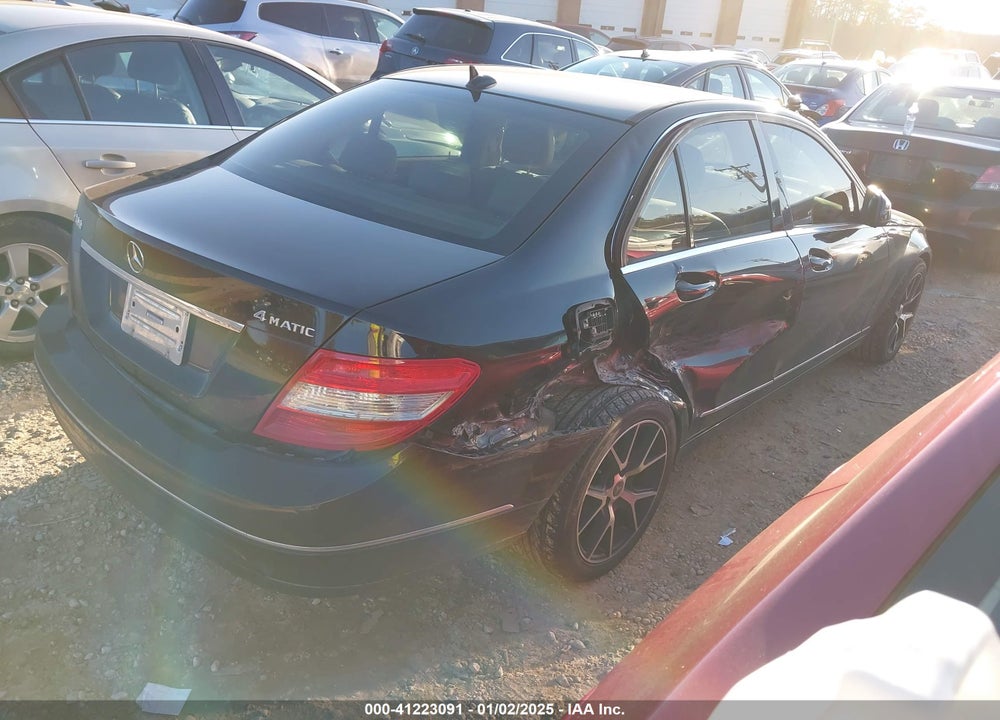 2008 MERCEDES-BENZ C 300 LUXURY 4MATIC/SPORT 4MATIC VIN: WDDGF81XX8F082759