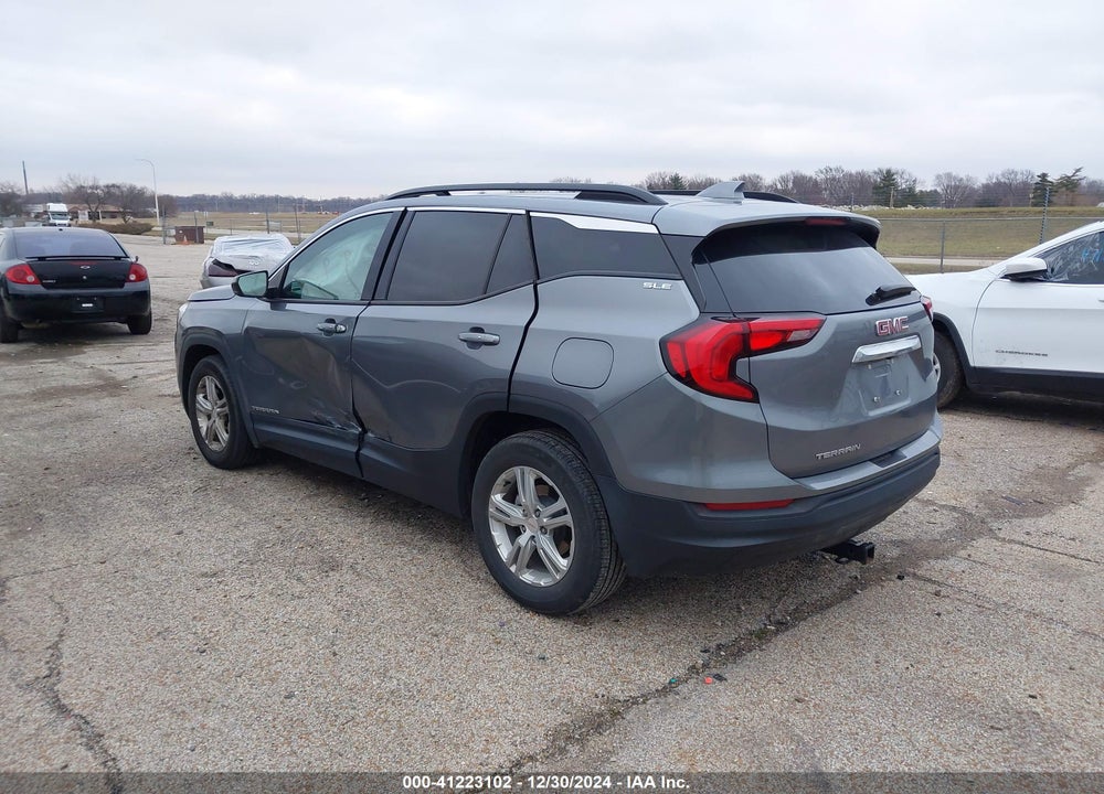 2020 GMC TERRAIN FWD SLE VIN: 3GKALMEVXLL304486