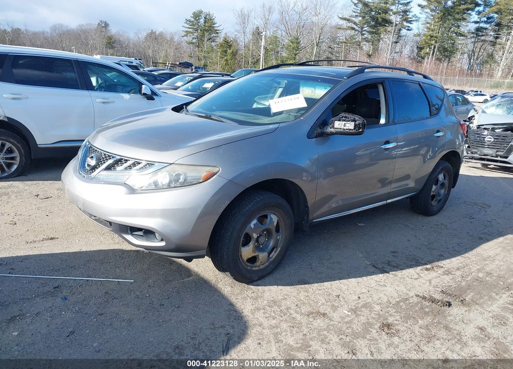 2012 NISSAN MURANO SV VIN: JN8AZ1MW2CW229073