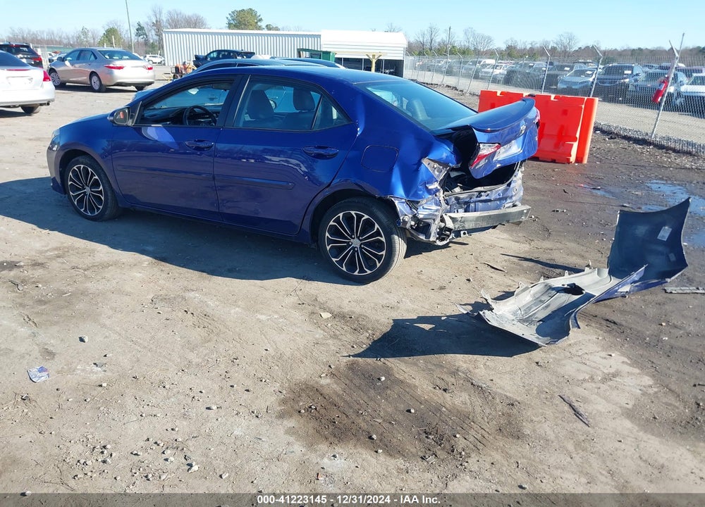 2016 TOYOTA COROLLA S PLUS VIN: 2T1BURHE5GC714255