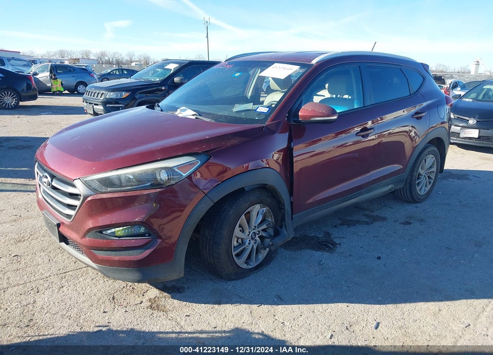 2016 HYUNDAI TUCSON ECO VIN: KM8J33A24GU107371
