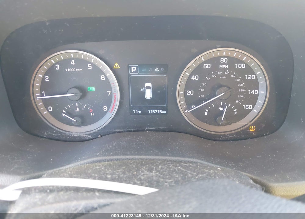 2016 HYUNDAI TUCSON ECO VIN: KM8J33A24GU107371