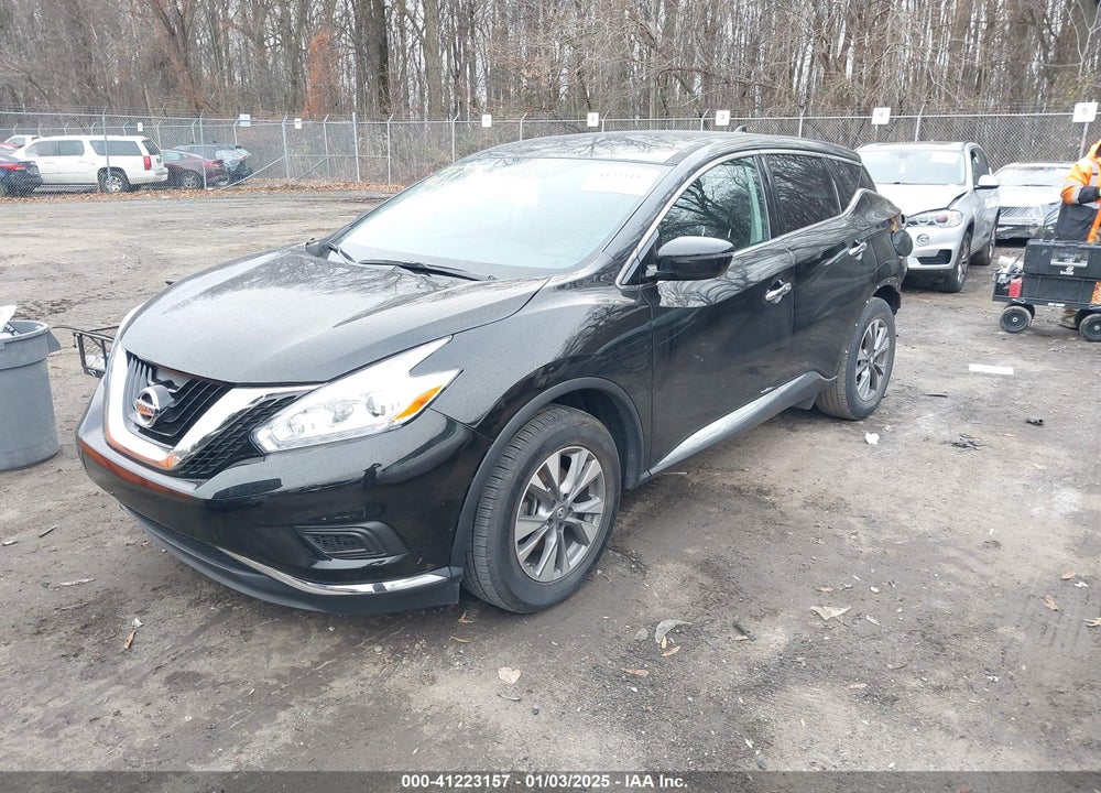 2017 NISSAN MURANO S VIN: 5N1AZ2MG5HN126359