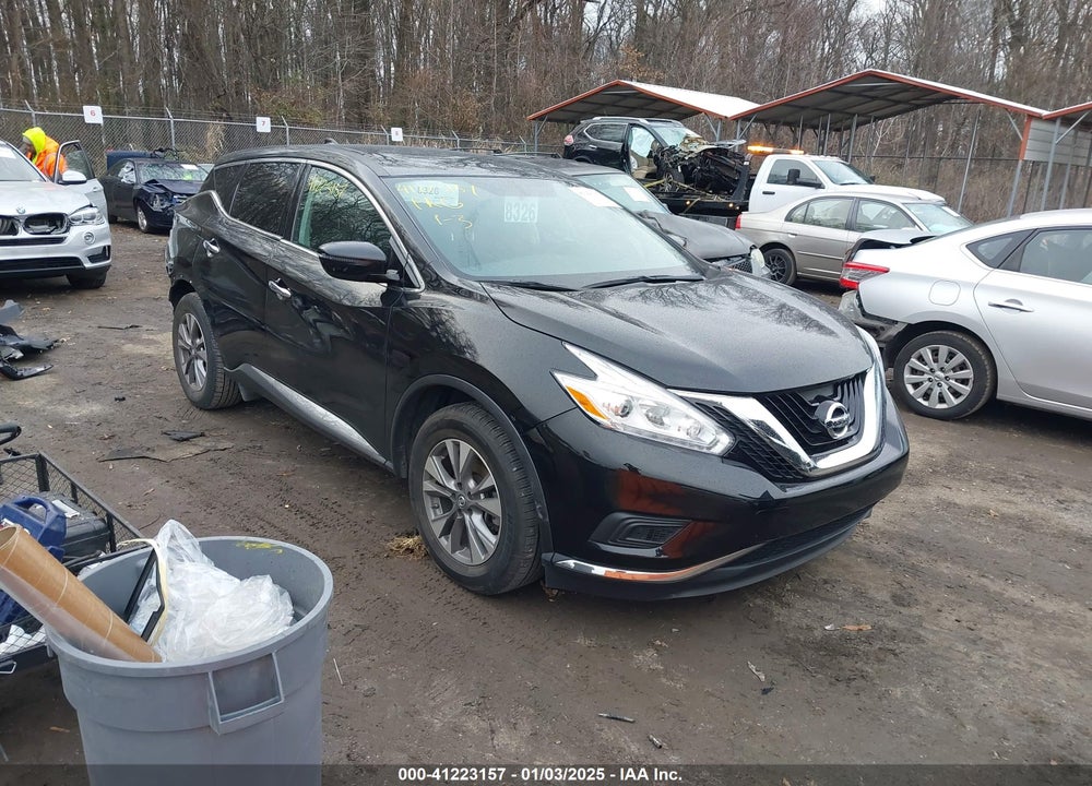 2017 NISSAN MURANO S VIN: 5N1AZ2MG5HN126359
