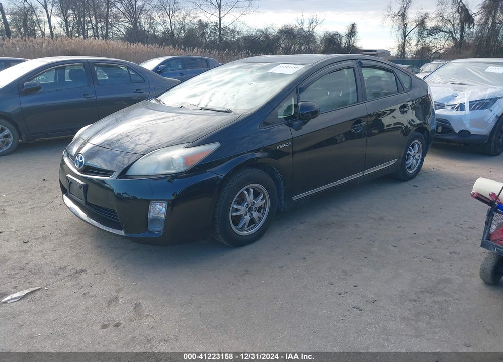 2011 TOYOTA PRIUS THREE VIN: JTDKN3DU9B5298059