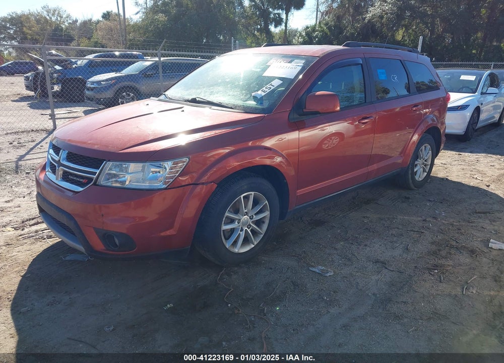 2014 DODGE JOURNEY VIN: 3C4PDCBG4ET209377