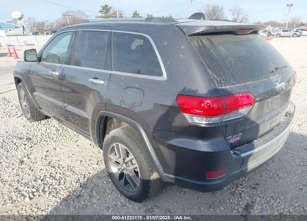 2018 JEEP GRAND CHEROKEE LIMITED 4X4 VIN: 1C4RJFBG0JC349760