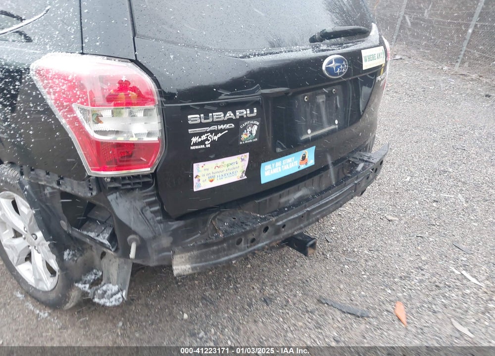 2016 SUBARU FORESTER 2.5I LIMITED VIN: JF2SJAHC1GH422978