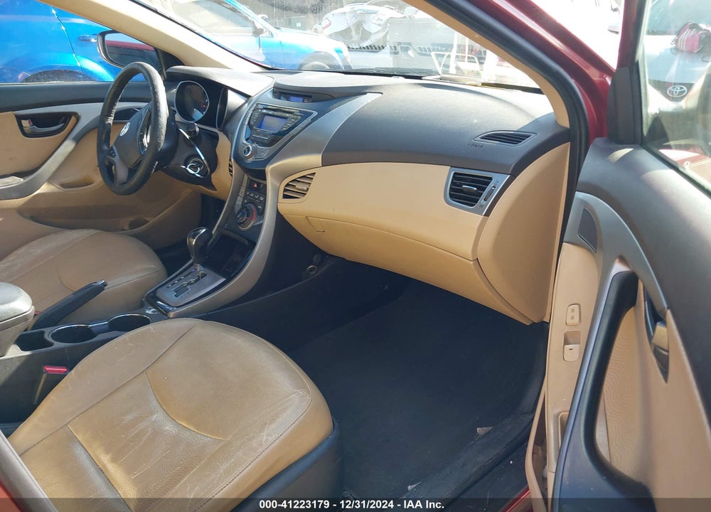 2013 HYUNDAI ELANTRA LIMITED VIN: 5NPDH4AE6DH174823