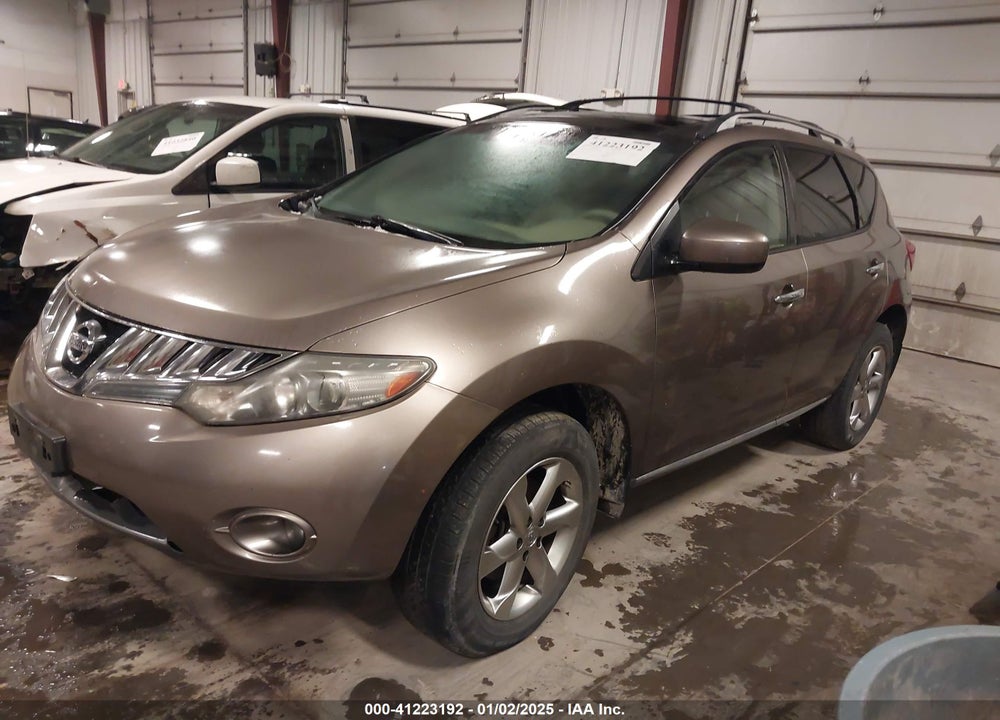 2010 NISSAN MURANO SL VIN: JN8AZ1MW0AW140275