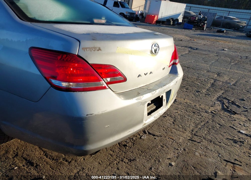2006 TOYOTA AVALON XLS VIN: 4T1BK36BX6U086475