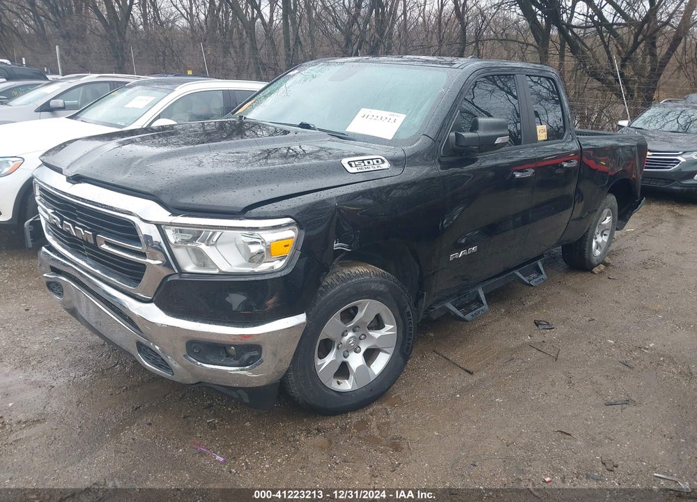 2020 RAM 1500 BIG HORN 4X4 6'4 BOX VIN: 1C6SRFBT0LN169779