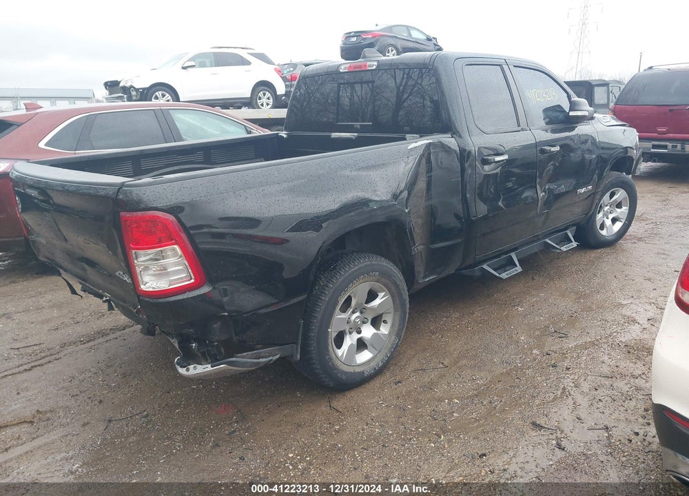 2020 RAM 1500 BIG HORN 4X4 6'4 BOX VIN: 1C6SRFBT0LN169779