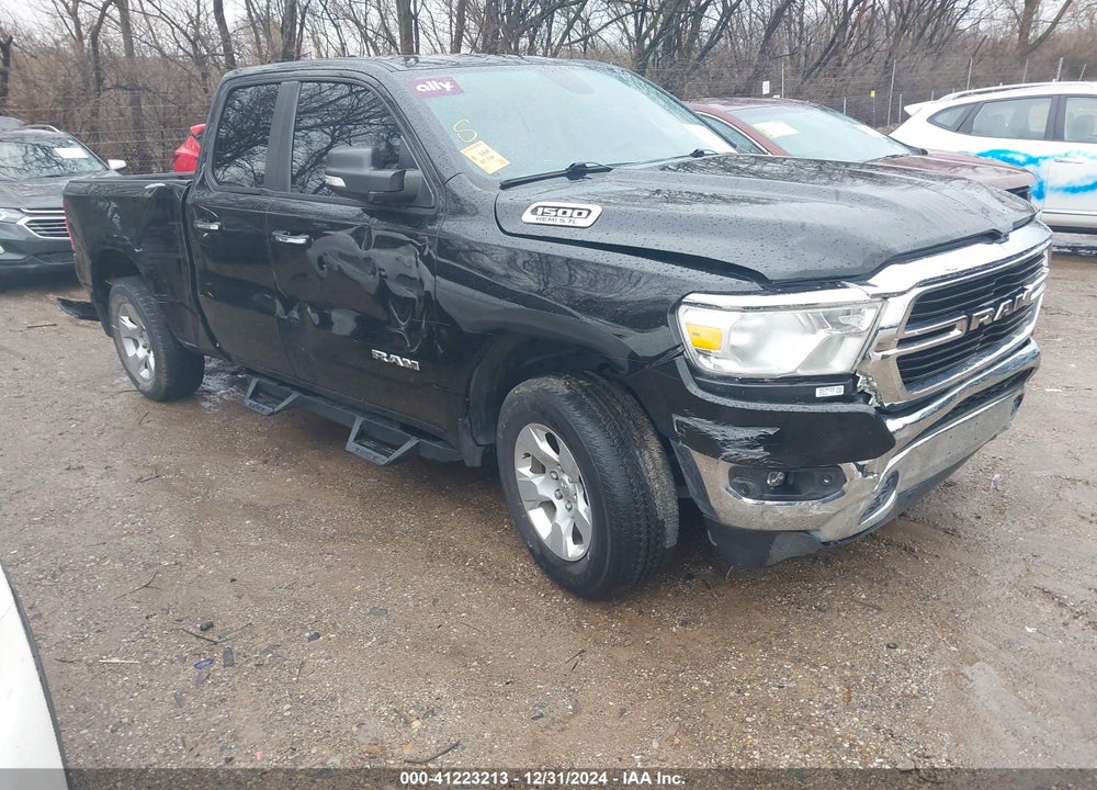 2020 RAM 1500 BIG HORN 4X4 6'4 BOX VIN: 1C6SRFBT0LN169779