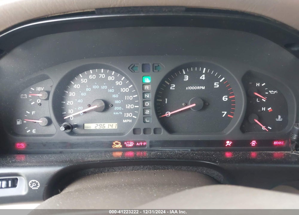 2000 TOYOTA LAND CRUISER VIN: JT3HT05J2Y0095723