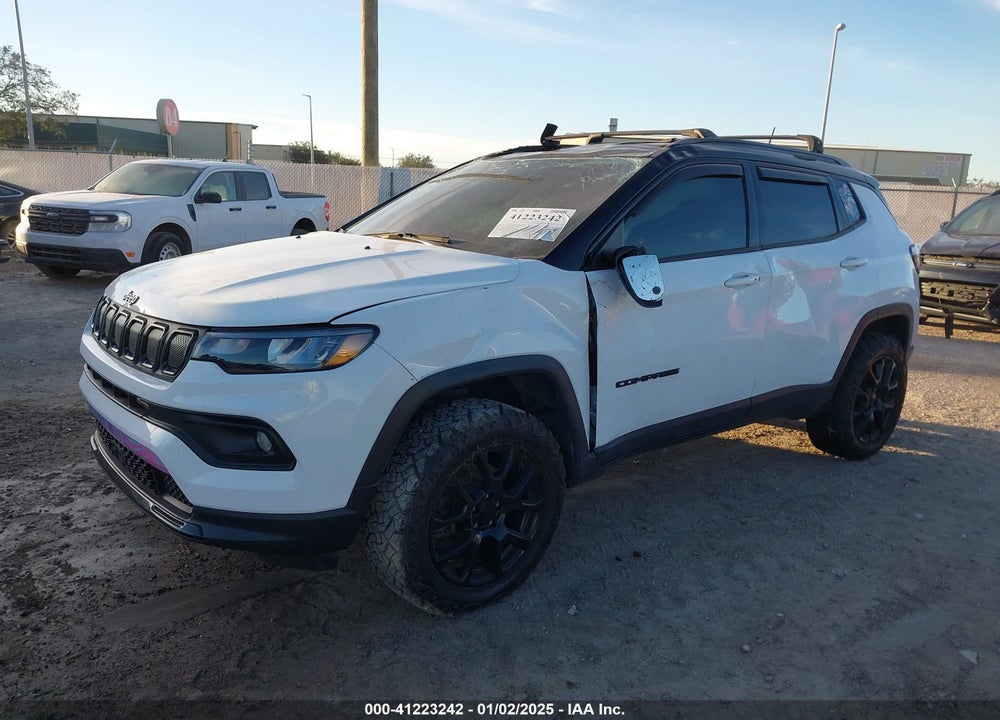 2022 JEEP COMPASS ALTITUDE FWD VIN: 3C4NJCBB7NT234648