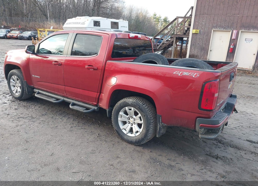 2016 CHEVROLET COLORADO VIN: 1GCGTCE37G1164070
