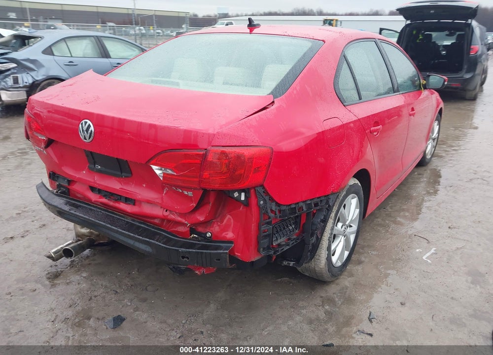 2012 VOLKSWAGEN JETTA VIN: 3VWDP7AJ0CM303372