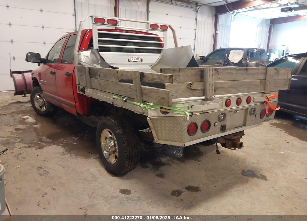 2006 DODGE RAM 2500 VIN: 3D7KS28C36G118342