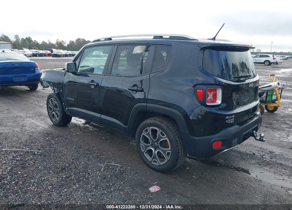 2017 JEEP RENEGADE LIMITED 4X4 VIN: ZACCJBDB9HPG38478
