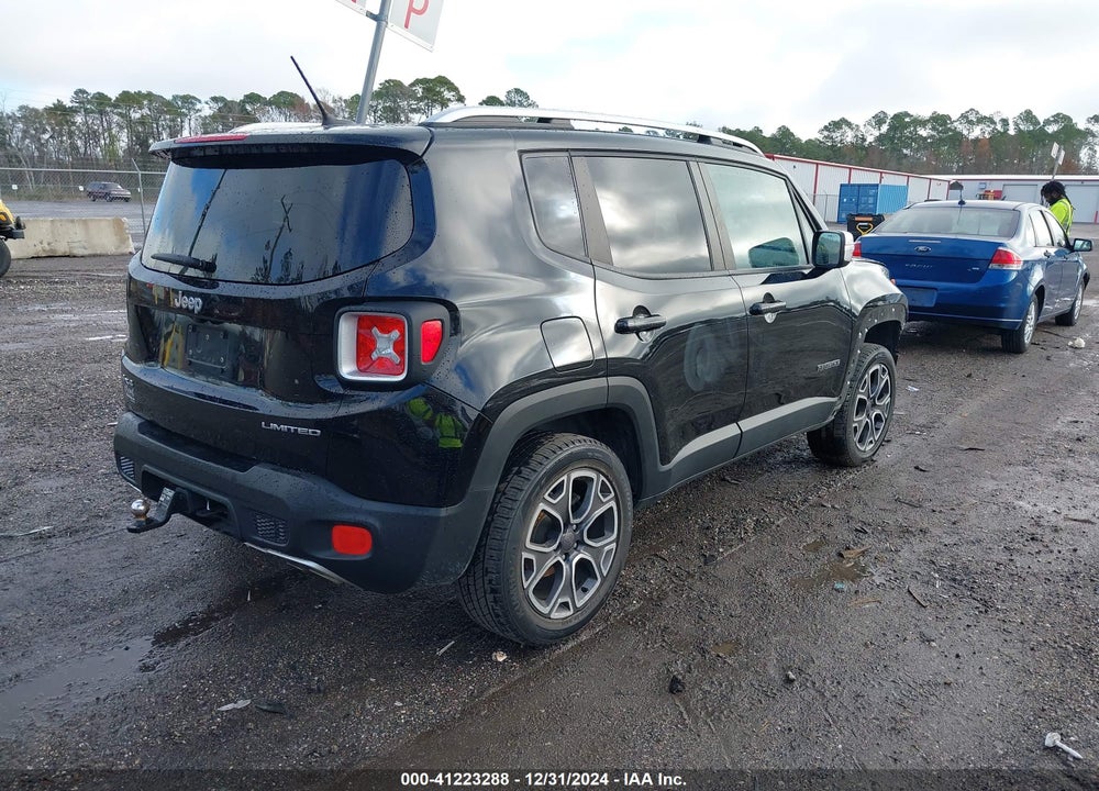 2017 JEEP RENEGADE LIMITED 4X4 VIN: ZACCJBDB9HPG38478