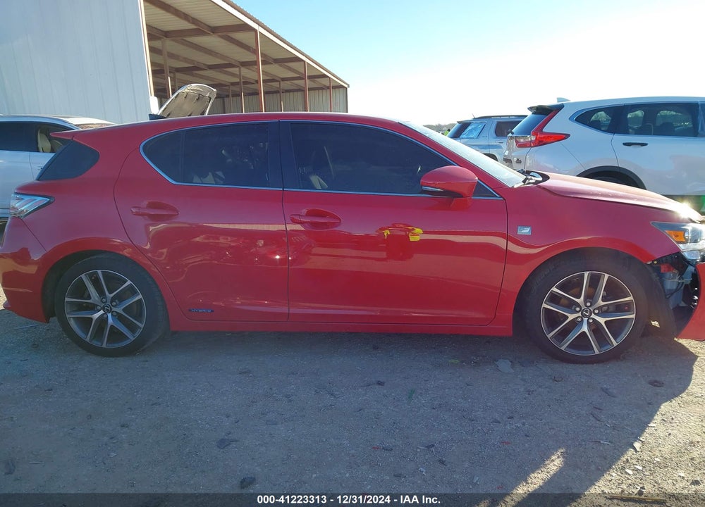 2016 LEXUS CT 200H VIN: JTHKD5BH2G2254139