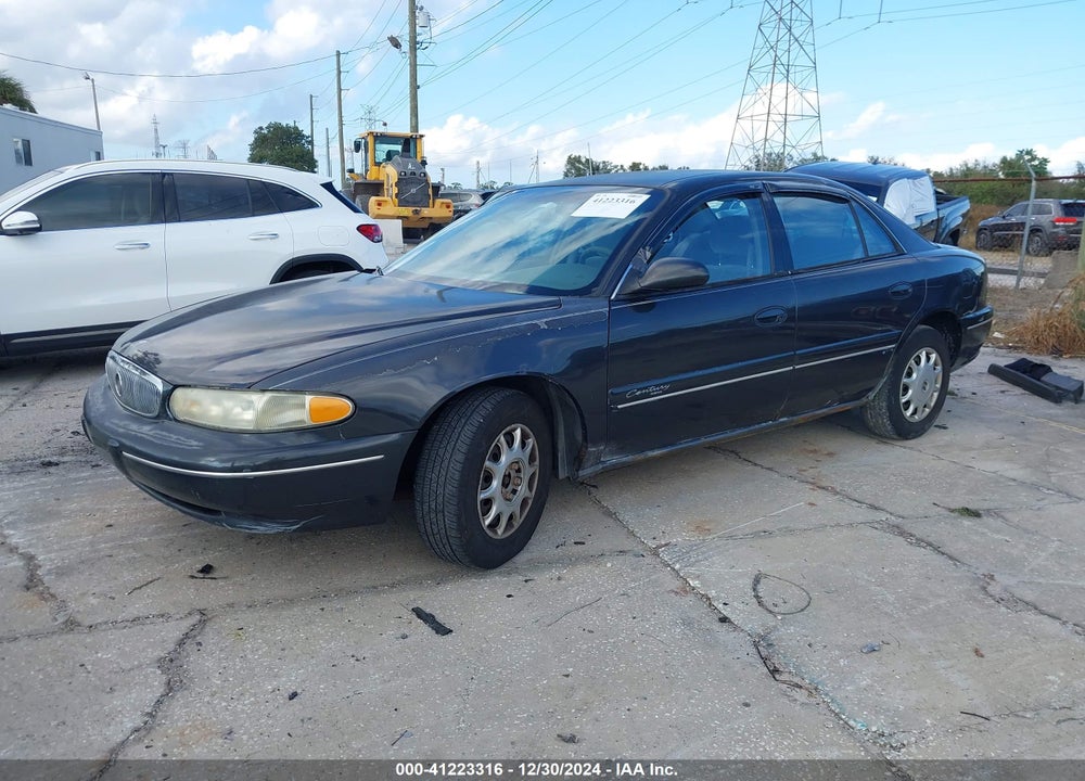2001 CENTURY BUICK  CUSTOM VIN: 2G4WS52J911131145