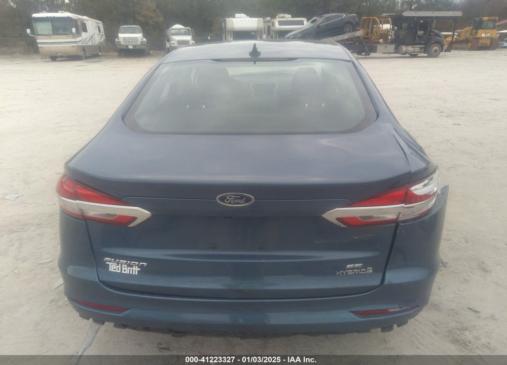 2019 FORD FUSION HYBRID VIN: 3FA6P0LU6KR208543