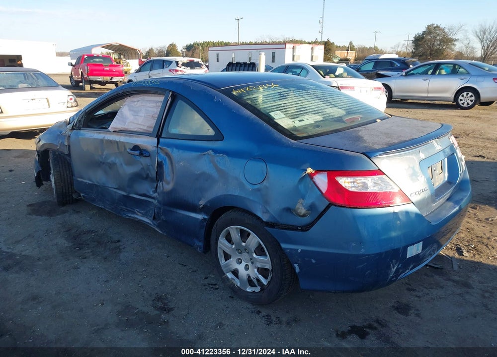 2007 HONDA CIVIC LX VIN: 2HGFG12687H573443