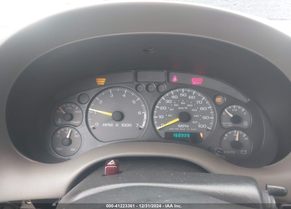 1999 CHEVROLET S-10 LS VIN: 1GCCS1445X8101850