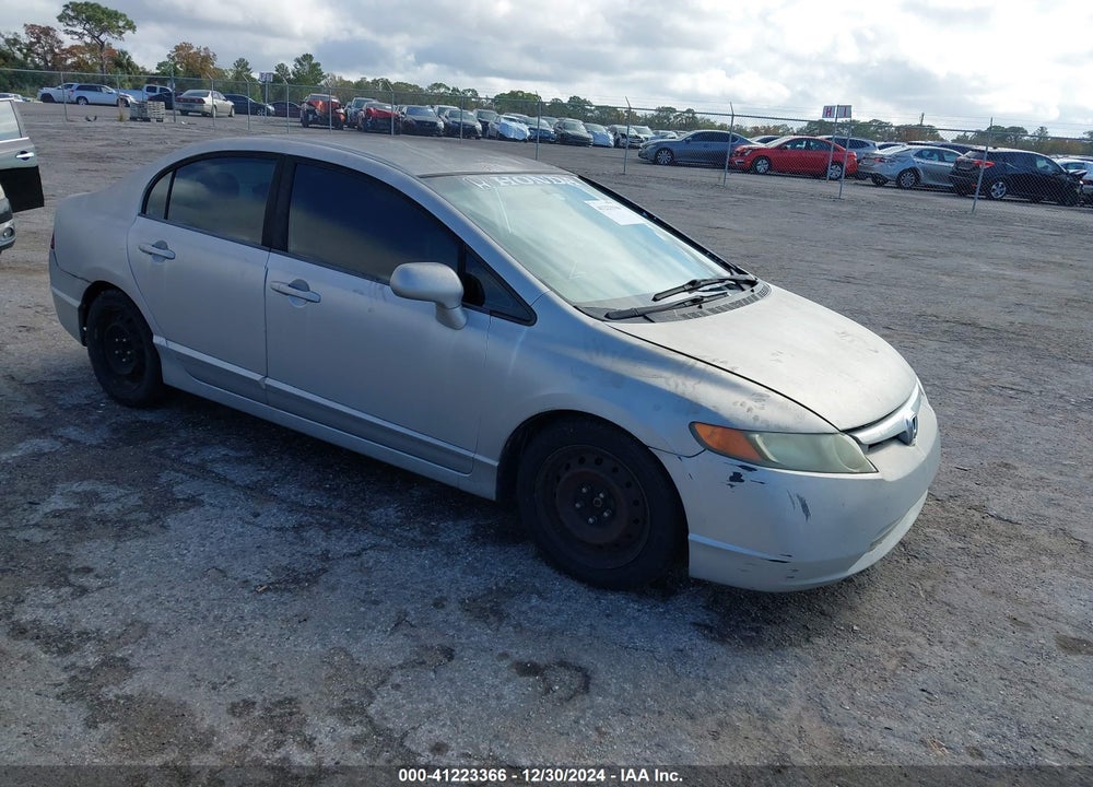 2008 HONDA CIVIC LX VIN: 1HGFA16558L075983