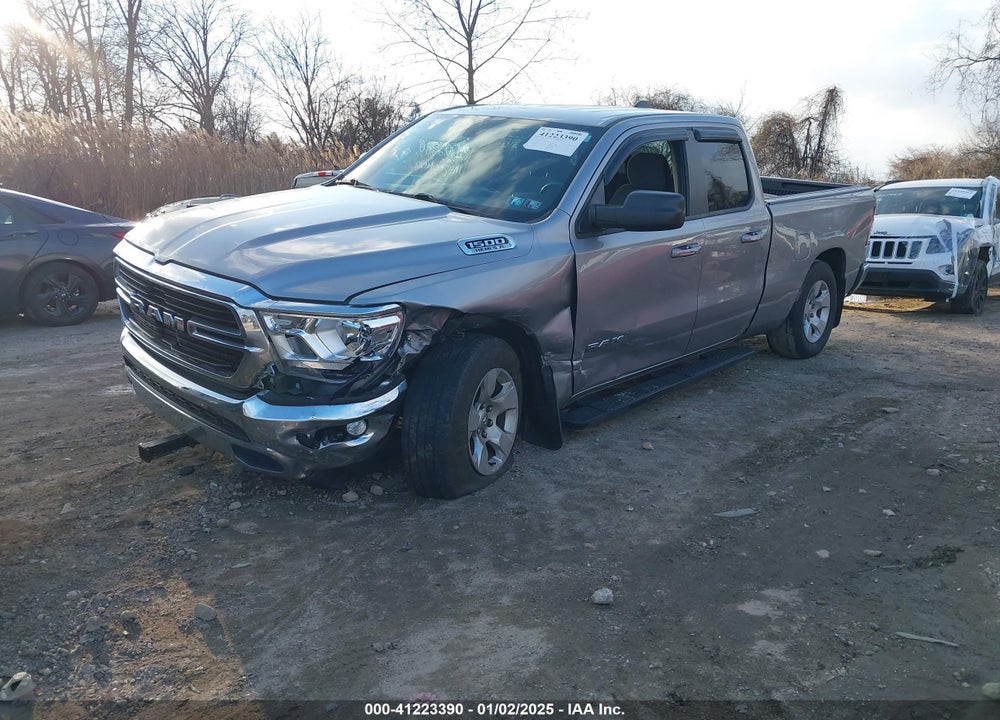 2020 RAM 1500 BIG HORN 4X4 6'4 BOX VIN: 1C6SRFBT1LN343293