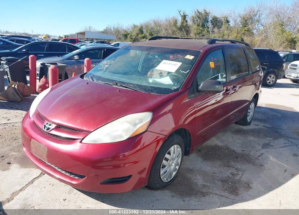 2007 TOYOTA SIENNA LE VIN: 5TDZK23C97S025070