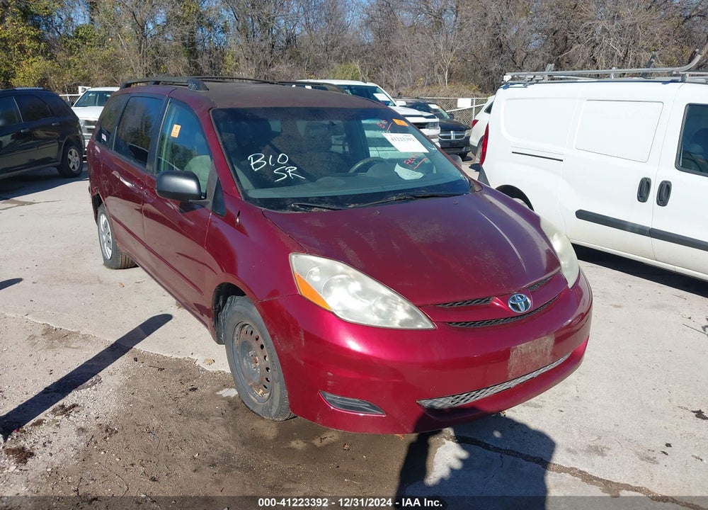 2007 TOYOTA SIENNA LE VIN: 5TDZK23C97S025070