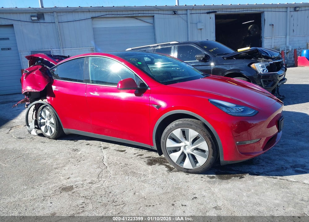 2022 TESLA MODEL Y LONG RANGE DUAL MOTOR ALL-WHEEL DRIVE VIN: 7SAYGAEE6NF422195