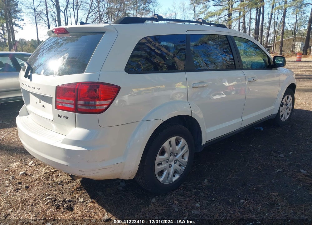 2014 DODGE JOURNEY SE VIN: 3C4PDCAB5ET140608