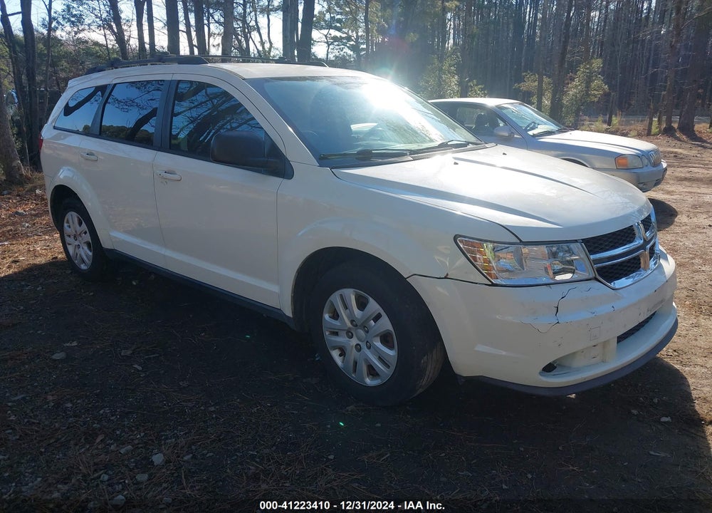 2014 DODGE JOURNEY SE VIN: 3C4PDCAB5ET140608