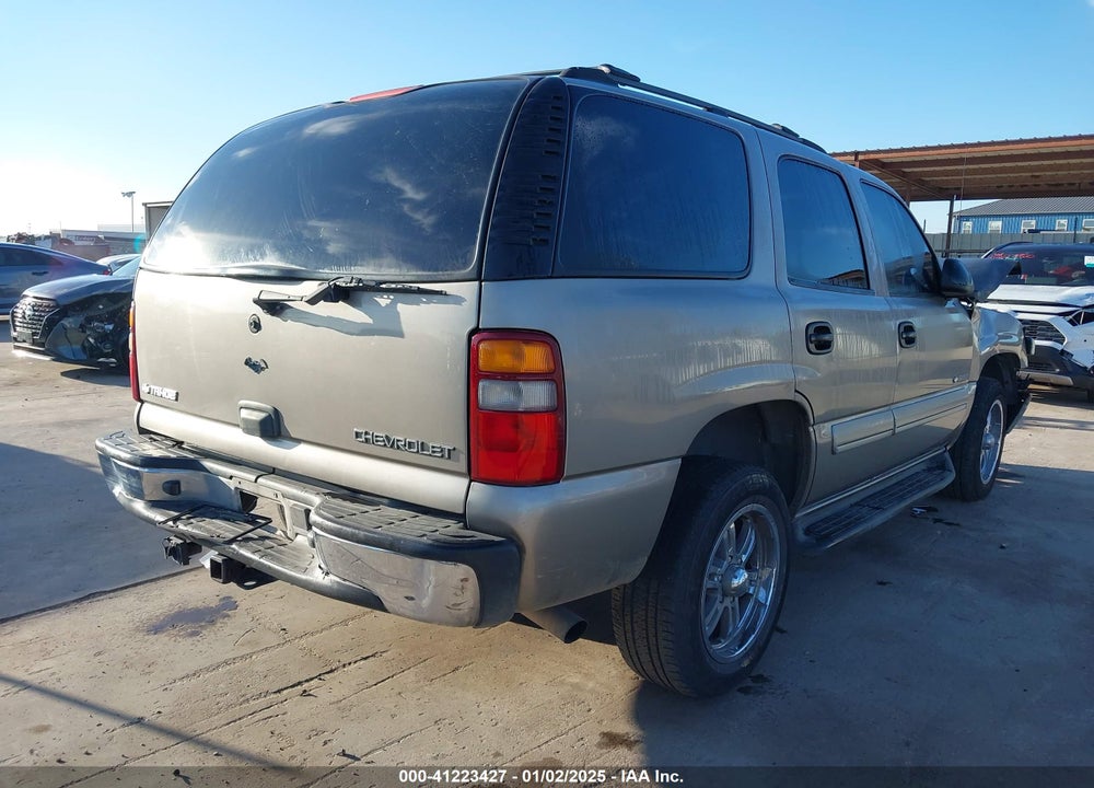 2003 CHEVROLET TAHOE LS VIN: 1GNEC13T23J336750
