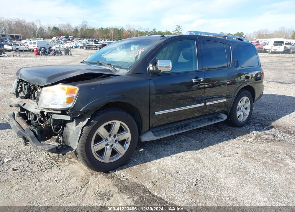 2012 NISSAN ARMADA PLATINUM VIN: 5N1BA0NF1CN615632