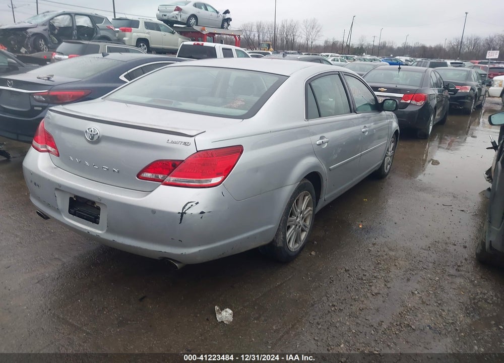 2007 TOYOTA AVALON LIMITED VIN: 4T1BK36B57U250264
